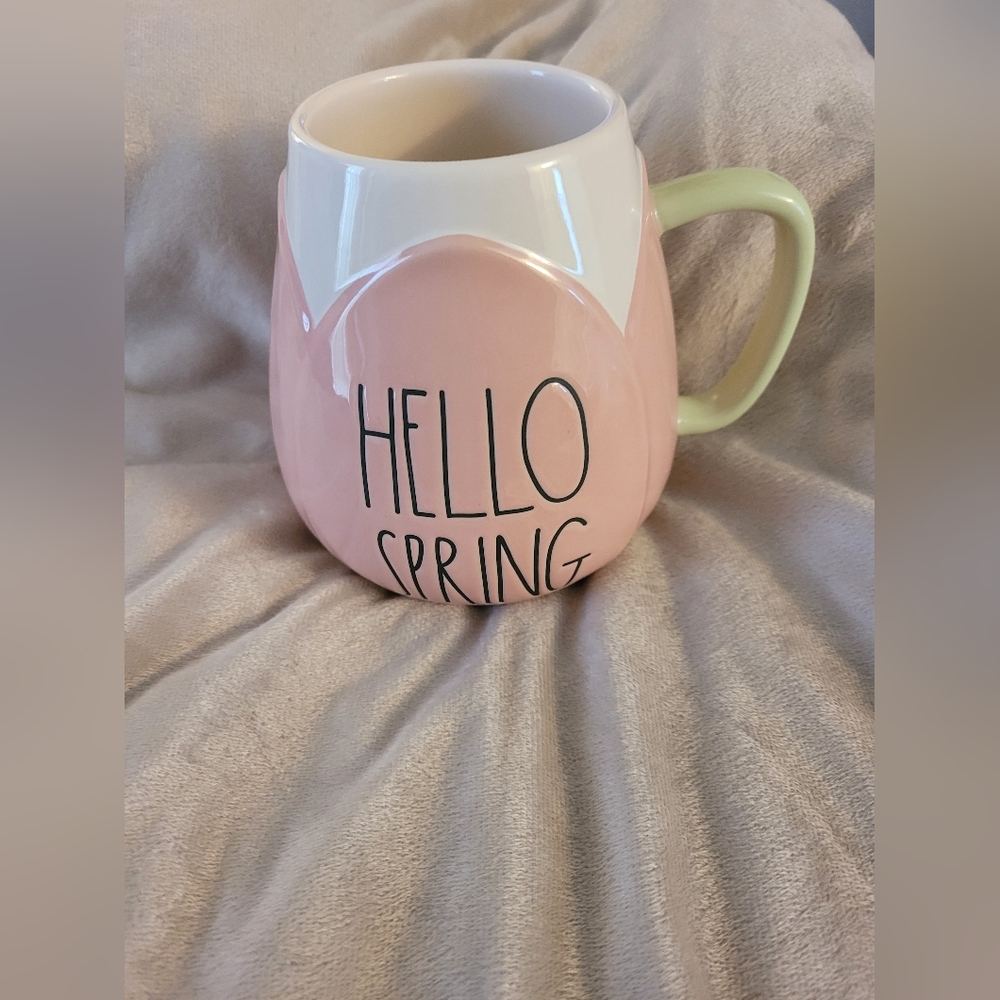 Rae Dunn Hello Spring Mug